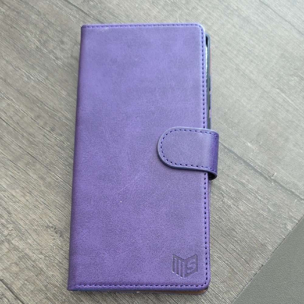 Elegant Purple Phone Wallet